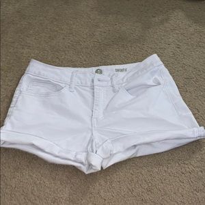 White shorts